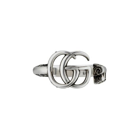 anello gucci doppia g falso